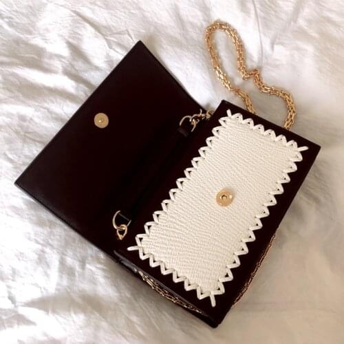 NEW 2020 Woven Asian Rattan Bag Womens Beach Handbag Summer Retro Straw bag chain cross body chain one shoulder ladies bag