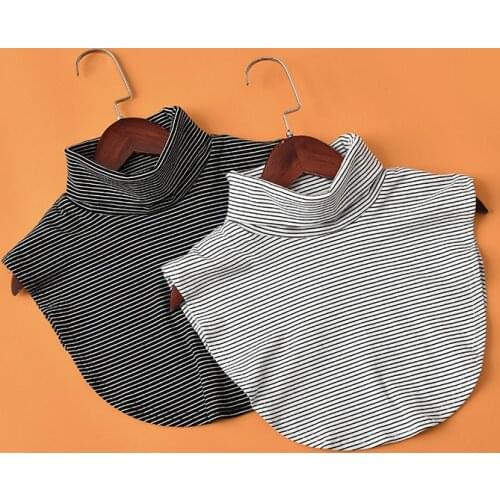 Women Stand Fake Collars Ladies Detachable Choker Necklace Shirt False Collar for Sweater Half Shirt Blouse Removable Decorative