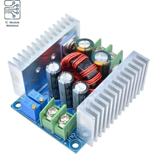 300W 20A DC-DC Buck Converter Step Down Module Constant Current LED Driver Power Step Down Voltage Module Electrolytic Capacitor