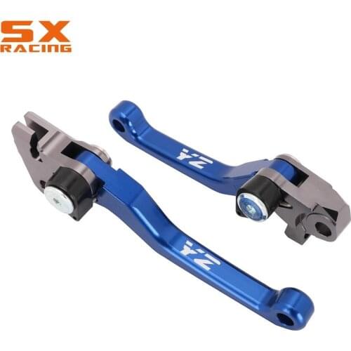 Adjustable Pivot Brake Clutch Levers Motorcycle Street Bike For Yamaha YZ125 YZ250 08-14 YZ250F 2007-2008 YZ426F YZ450F 2008