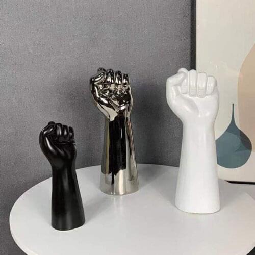 Nordic Characters Arm Art Ceramic Dried Flowers Vase Furnishings Room Ornaments Flower Arrangement Home Decoration Accessories