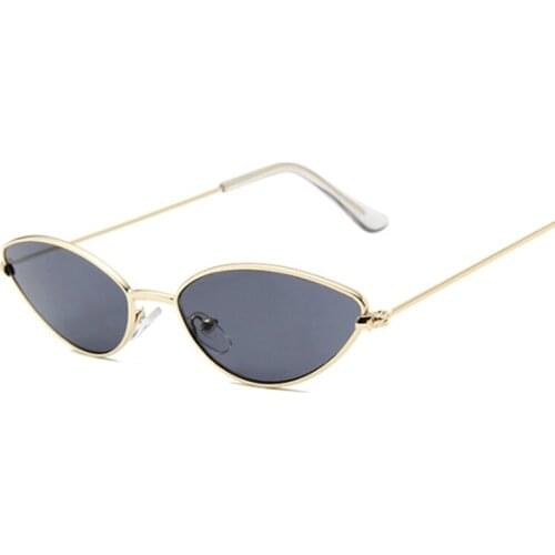 2020 Cute Sexy Cat Eye Sunglasses Women Retro Small Black Red Cateye Sun Glasses Female Vintage Shades For Women