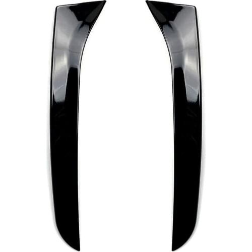 Car Rear Window Side Spoiler Spoiler Canard Canards Splitter Glossy Black For VW Passat B7 Wagon/Alltrack 2011-2015 2Pcs
