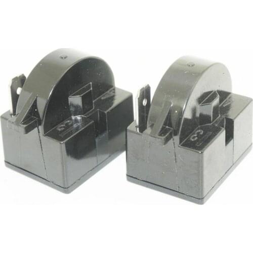 2Pcs PTC Starter Compressor Start Relay For Refrigerator/dehumidier QP2 4R7/1Pin