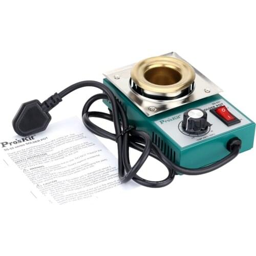 Taiwan 150W Solder Pot Stainless for tin melting 0.3KG 38mm compact furnace thermostat adjustable temperature SS-551H