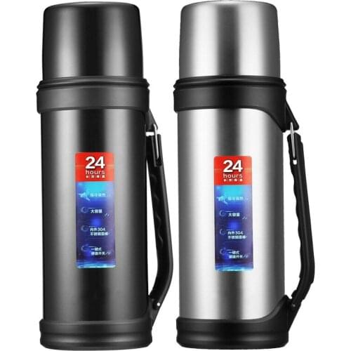 Large Capacity Thermos Outdoor Portable Stainless Steel Thermos for Outdoor Sport Vacuum Flasks for Pinic Thermal Bottle