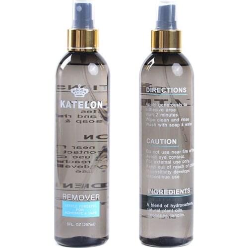 1 bottle 9 Oz 267ML Double Sided Tape Remover For Lace Wig/Tape Hair Extensions/Lace Frontal/Lace Closure/Skin Weft Hair/Toupee