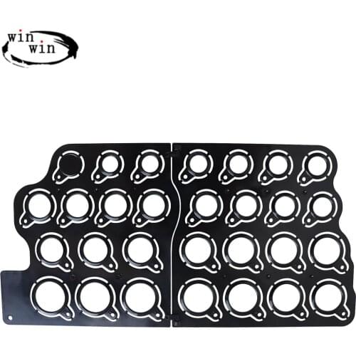 1pcs Black US Ring Sizer Board Finger Size Gauge Measure Tools Jewelry Sizing 2-13 with Half Size Jewelry Ring Sizer Tool