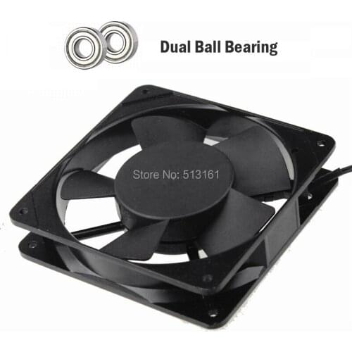 20 pieces 120mm x 25mm AC 220V/220V Dual Ball Bearing 2050RPM AC Cooling Fan Axial Fan 12cm 120mm