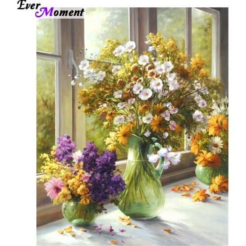 3D diamond embroidery flower square diamond sets full decorative diy diamond painting diamond cross stitch crystal ASF402