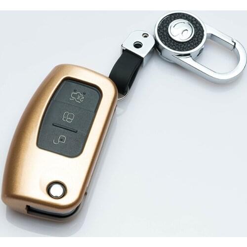 Car Key Cover Case Shell Protector Shell folding Remote key Case 3 Buttons For Ford Fiesta Focus 2 Ecosport Kuga Escape