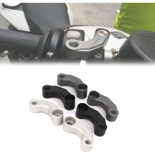 Motorcycle Rearview Mirror Riser Extension Brackets Adapter For BMW R1250GS R1200GS F850GS F750GS F800GS F700GS F900XR F900R