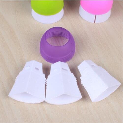 BRIDAY 3Colors Bakeware Cake Cream Decorating Bags Converter Cupcake Cookie Butter Dispenser Fondant Pastry Baking Tools