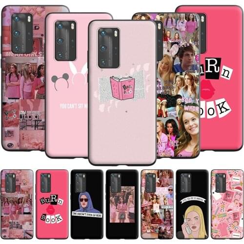 Mean Girls Burn Book Case for Huawei Mate 10 20 Lite Y6 Y7 Y9 Y6P P Smart S Y5P Y8P 2019