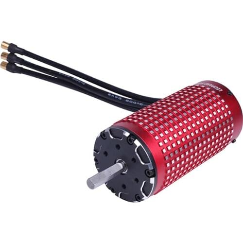 FATJAY 58113 Leopard Hobby LBP58113 V2 4-Pole sensorless brushless inrunner 1050KV 700KV 530KV motor for large scale RC 1/5 cars