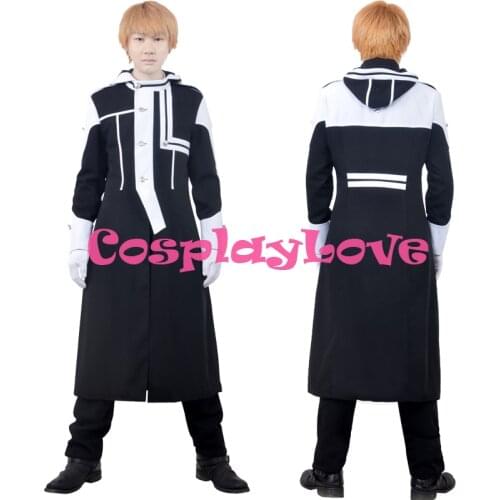 Japanese Anime D.Gray-Man Allen Walker Cosplay Costume Adult Men Uniform Cos Outfits Custom Made High Quality Halloween
