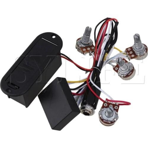 New EQ-2T Active EQ for bass guitar W/ 9v batery cass SET