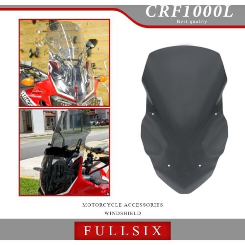 Motorcycle Accessories WindScreen Windshield Drag Wind for HONDA CRF1000L CRF1000 L CRF 1000L CRF 1000 L