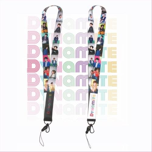 KPOPMobile Phone Lanyard New Album DYNAMITE Neck Lanyards for Keys ID Card Gym Mobile Hang Rope Lariat Lanyard