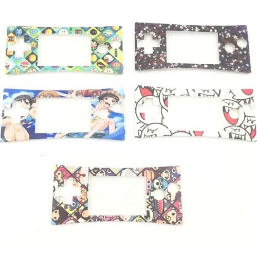 Replacement For Nintendo Game Boy Micro Shell Housing Case Cover For GBM Halloween Front Faceplate