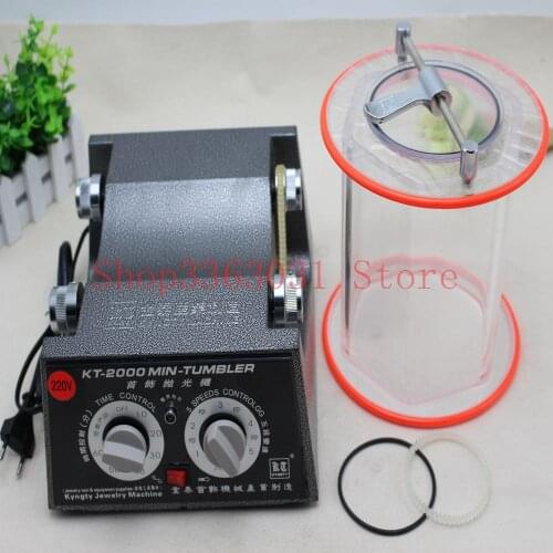 Jewelry polishing tumbler gold barrel tumbler rotary polishing tumble