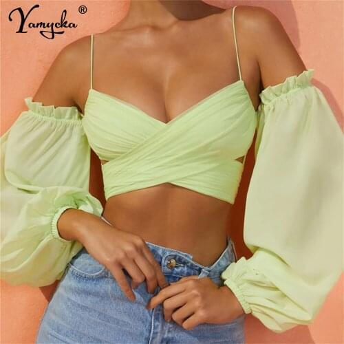 Yamycka Women's Off Shoulder Tops
