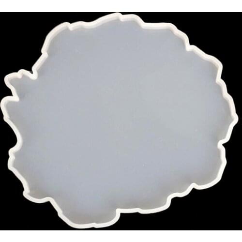 1pc New Agate Coaster Resin Casting Mold Silicone Jewelry Making Epoxy Mould DIY Handmade Epoxy Resin Molds Cup Molds