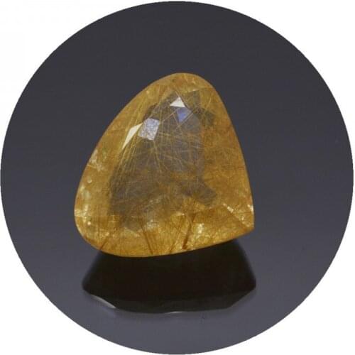 14,99 ct. Rutile Quartz Pear Cut
