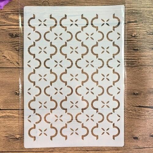 A4 flower texture, diy decoration, wall stencil, scrapbook, embossing album, decorative, paper card template drawing stencils