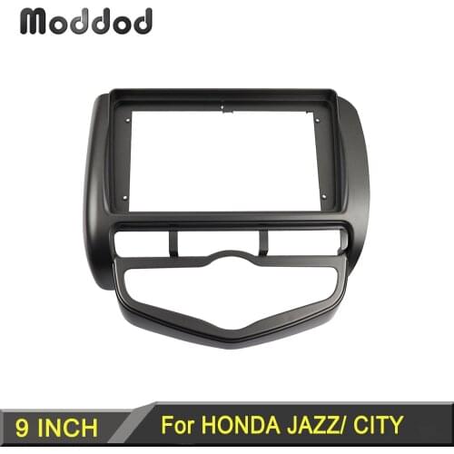 Car Radio Fascia Stereo DVD Player Install Surround Trim Panel for 2006 HONDA JAZZ CITY Right Hand Drive AUTO AC Dashboard Kit
