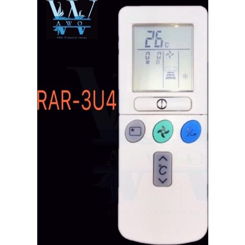 AWO 1PCS Universal new Air Conditioner Remote Control For Hitachi RAR-3U4 RAR-2P2 RAR-3U3