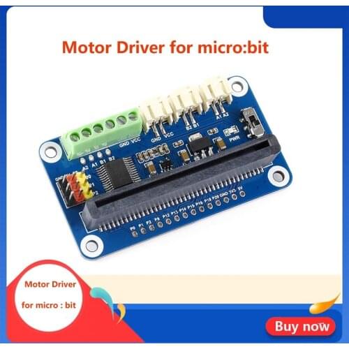 BBC micro:bit expansion board motor drive board two-way DC motor three-way servo
