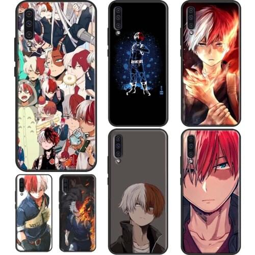 Shoto Todoroki My Hero Academia Case For Samsung Galaxy A51 A71 A50 A70 A40 A10 A30 S A7 2018 A11 A20e A21S M21 Coque