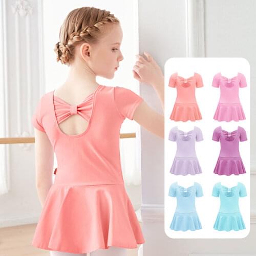 Kids Girls Ballet Dress Children Dance Leotard Dresses Dance Costumes Skating Bodysuit Dancewear Balleriana Clothes