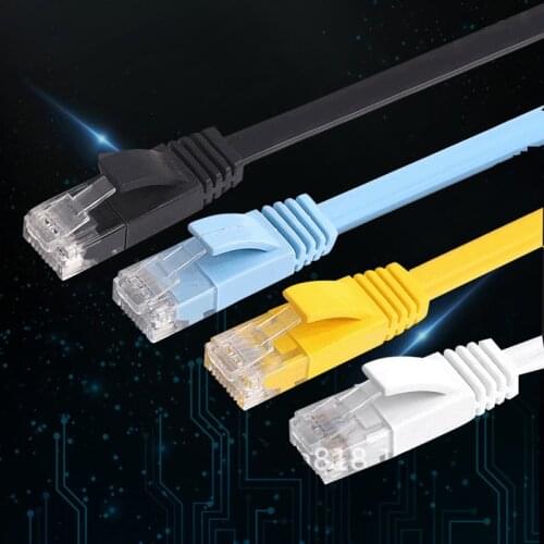 Ethernet Cable Cat6 Lan Cable UTP RJ45 Network Patch Cable 10m 15m For PS PC Internet Modem Router Cat 6 Cable Ethernet