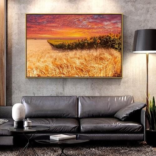 Forbeauty Oil Canvas Painting abstract flowers For Home Decoration Wall Art