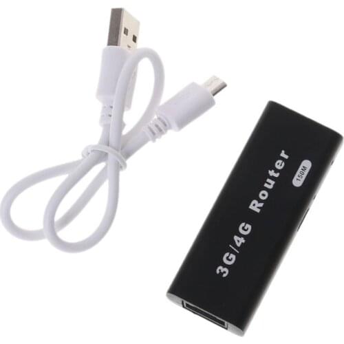 New WIFI Router Mini Portable 3G/4G WiFi Wlan Hotspot AP Client 150Mbps USB Wireless Router hot