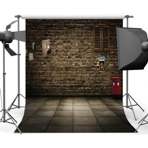 MOCSICKAOld Master Brick Wall Photography for Background Vintage Style Photo Backdrop Studio L-255