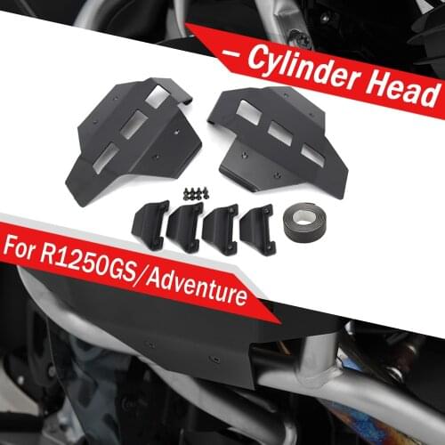 Motorcycle For BMW R1250GS R1250GS Adventure Cylinder Head Engine Protector Guard Side Cover R 1250 GS black new Accessories