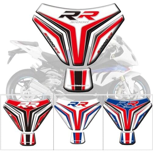 Motorcycle 3D Fuel Tank Pad Protective Stickers Decals For BMW S1000RR 2015 2016 2017 2018
