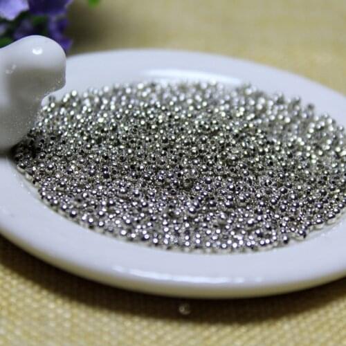 Wholesale 1000 Pcs aLot 2 mm Metal Silver Plated Round Spacers Beads For Jewelry Making DIY Bracelet Neklace Material Findings