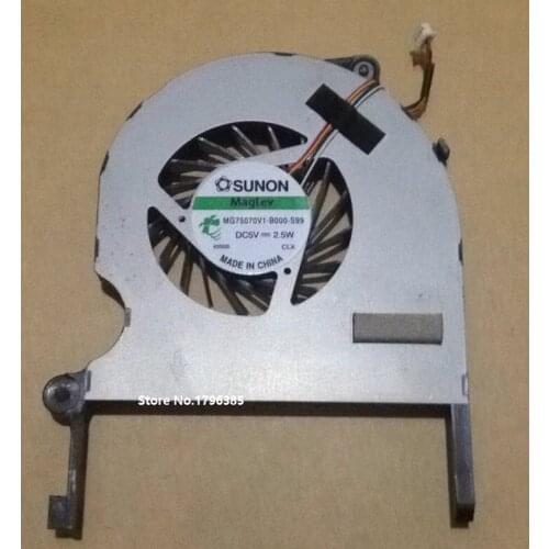 SSEA Wholesale New Original Laptop CPU Fan for ACER 5943 8943 5943G 8943G P/N: MG75070V1-B000-S99 CPU cooling Fan Free shipping