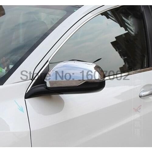 Fit For 2014 2015 2016 HONDA HR-V LX VEZEL SIDE MIRROR CHROME COVER Overlay TRIM GARNISH 2pcs/set