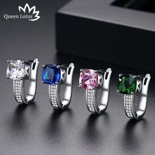 Stud Earrings Queen Lotus China