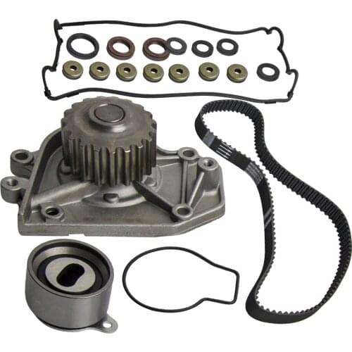Engine Timing Belt Water Pump Valve Cover Kit for Acura Integra 1.8L DOHC 90-95 for 14400-P7J-004, 14510-P30-003, 19200-PR4-013