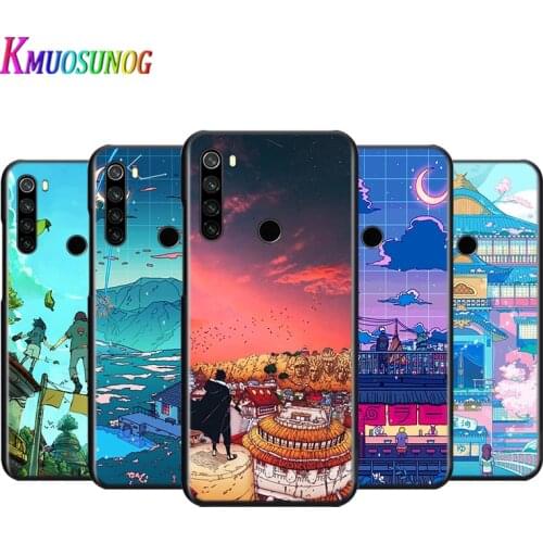Silicone Cover Art Pixel For Xiaomi Redmi Note 9 9S Pro Max 8T 8 7 6 5 Pro 5A 4X 4 Phone Case Coque