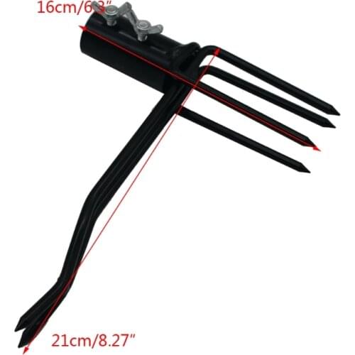 Weed Puller Durable Weeder Hand Tool Handle Garden Weeding Tool with 4 Claws Hand Weed Hound Weed Puller for Dandelion 85AC