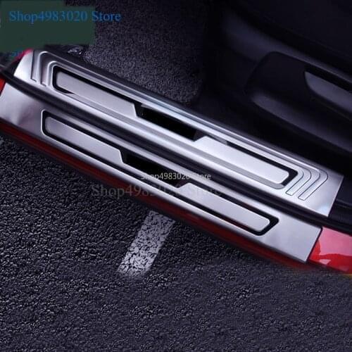 For Mazda cx-8 CX8 Accessories Car door sill protector scuff plate Trim stainless steel protection Plates Cover 2019 2020