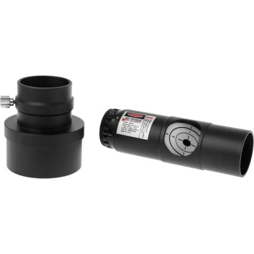 1.25" Laser Collimator 2" Sleeve Adapter 7 Bright Level For Newtonian Reflector Telescope