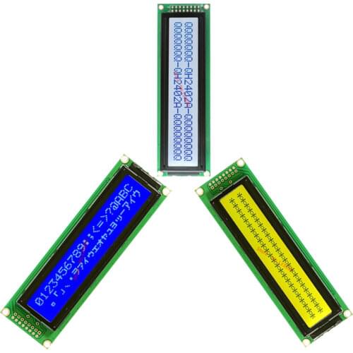 1PCS 2402 24X2 242 Character LCD Module Display Screen LCM Blue LCD with White LED Backlight